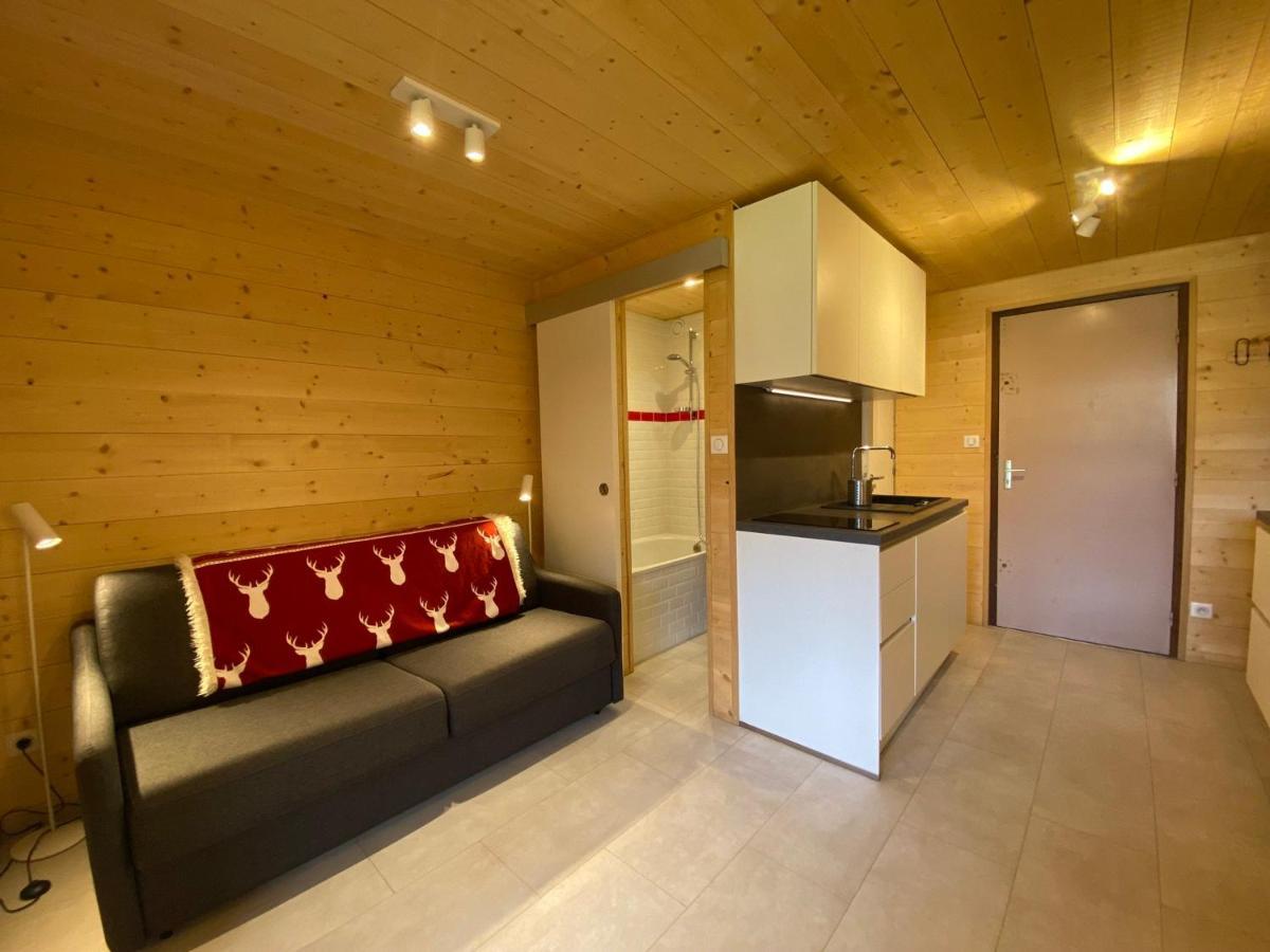 Charmant Studio Avec Balcon Sud, Au Calme Et Proche Du Centre D'Abondance - Fr-1-692-84 Eksteriør billede